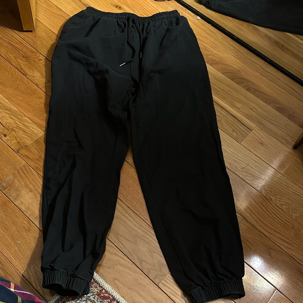 Black Jogger Style Pants
